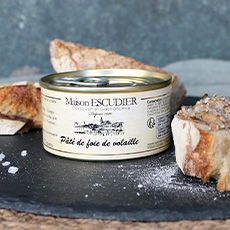 Pt de foie de volaille 120g (2, 3 parts)