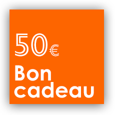 Bon cadeau d'une valeur de 50€