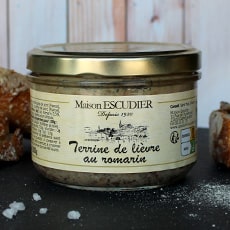 Terrine de lièvre 180g (3, 4 parts)