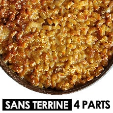 Cassoulet frais 4 parts sous-vide sans cassole