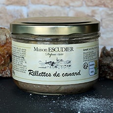 Rillettes de canard 180g (3, 4 parts)