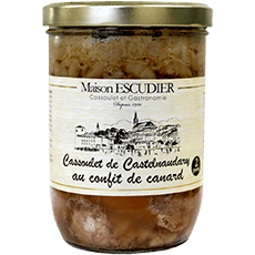 Cassoulet au confit de Canard 780g (2 parts)