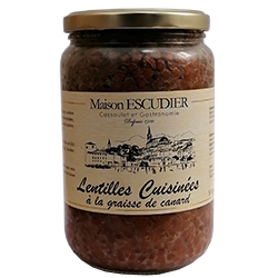 Lentilles cuisinées 660g