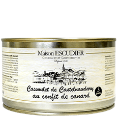 Cassoulet au confit de Canard 1480g (3 parts)