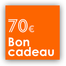 Bon cadeau d'une valeur de 70&#0128;