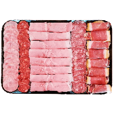 Plateau charcuterie "Spcial raclettes"  (4 parts)