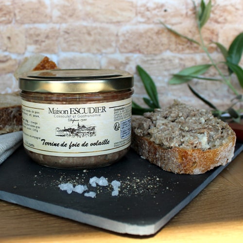 Terrine de foie de volaille 180g (2,3 parts)